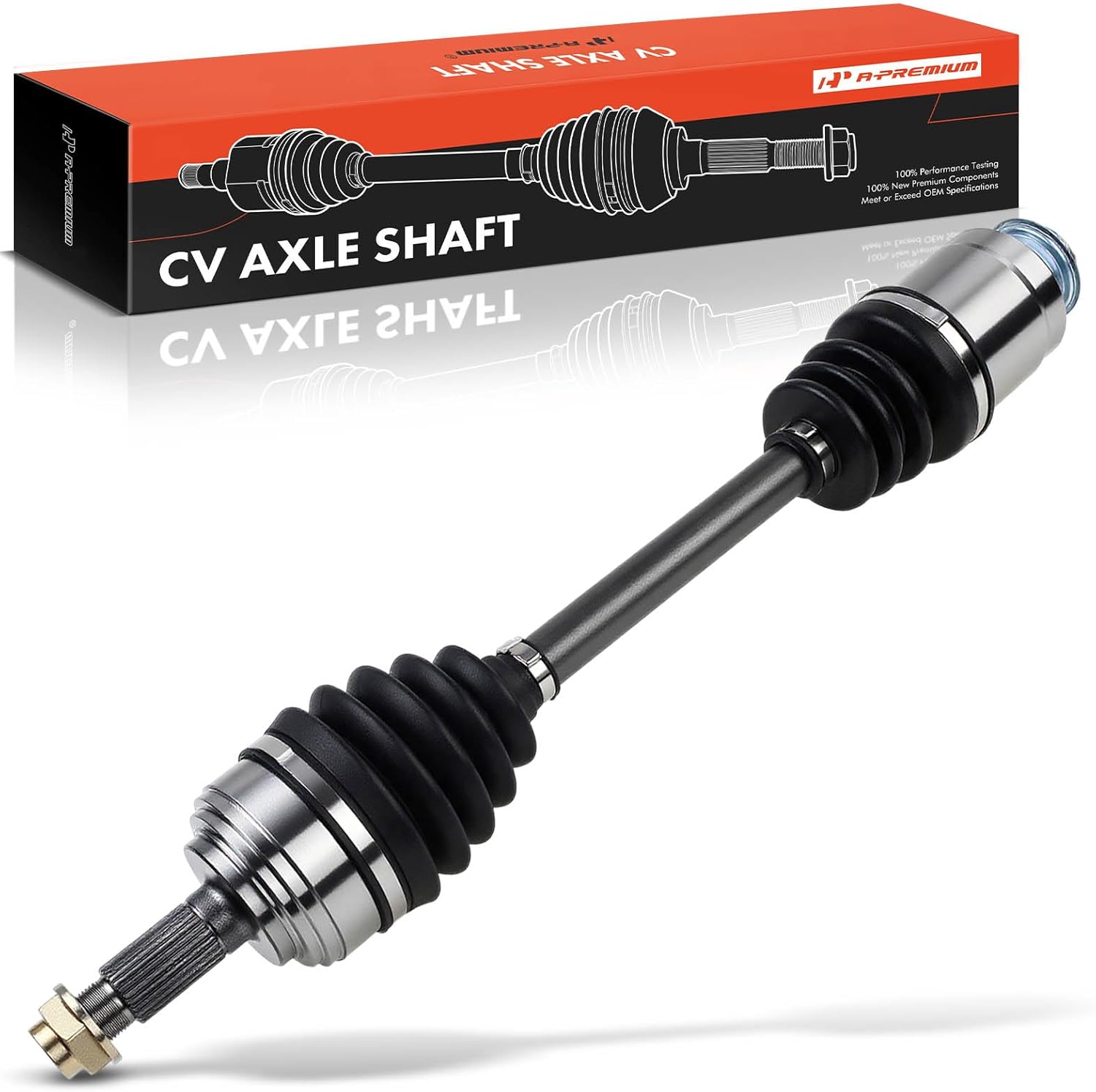 A-Premium CV Axle Shaft Assembly Compatible with Acura RSX Base 2002-2006 L4 2.0L, Front Right Passenger Side, Replace# 44305S6M950