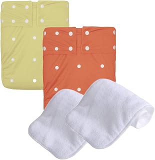 Kawaii Adult Reusable Cloth Diaper - Large Waterproof Incontinence Underwear with Super Absorbent Insert - Leak Proof Protection for Teen/Adults,#YO