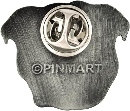 Miniatura 3 de PinMart Silver Dog Breed Dog Lover Lapel Pin