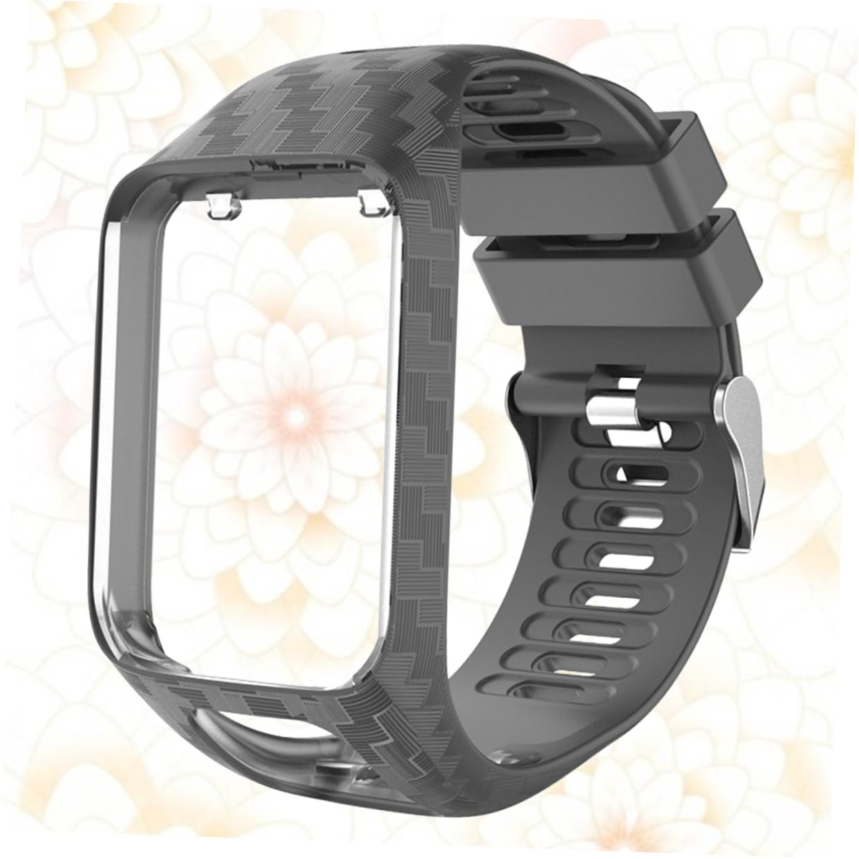 Artibetter 2pièces Bracelet De Remplacement Silicone Sculpté Pour Montre Confortable Et Facile à Installer