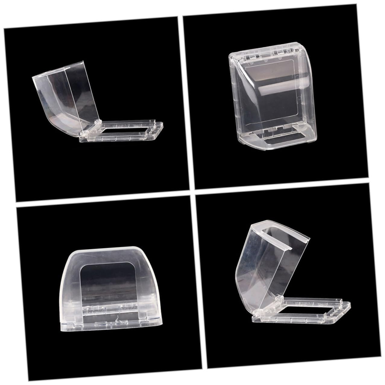 Hemobllo 3 ensembles Cache-Prise De Protection Pour Bébé Protection Pour Prise Électrique Cache-Prise Étanche Cache-Prise Murale Cache-Prise Électrique En Plastique 2 pièces * 3