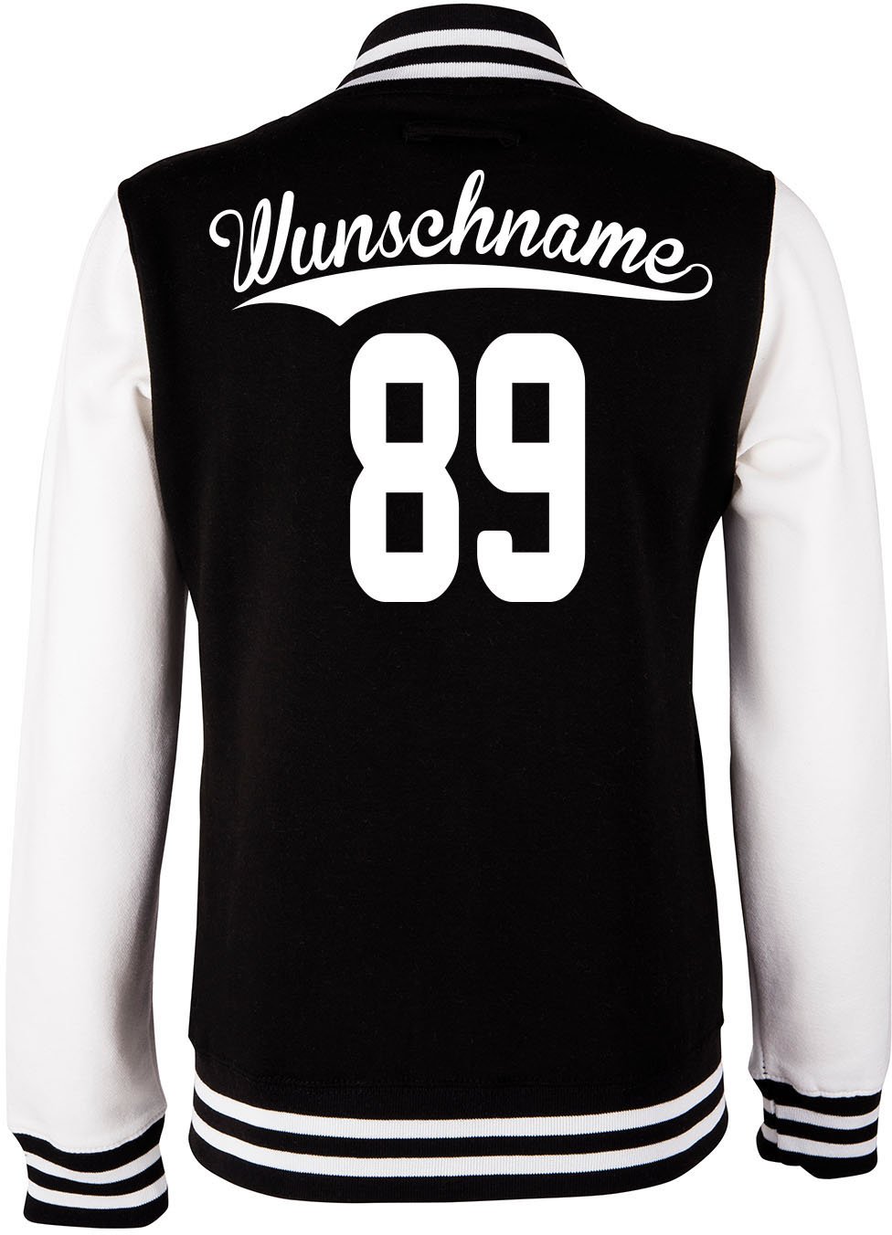 Kinder College Jacke mit Wunschnamen und Wunschnummer Brannon | Jungen und Mädchen