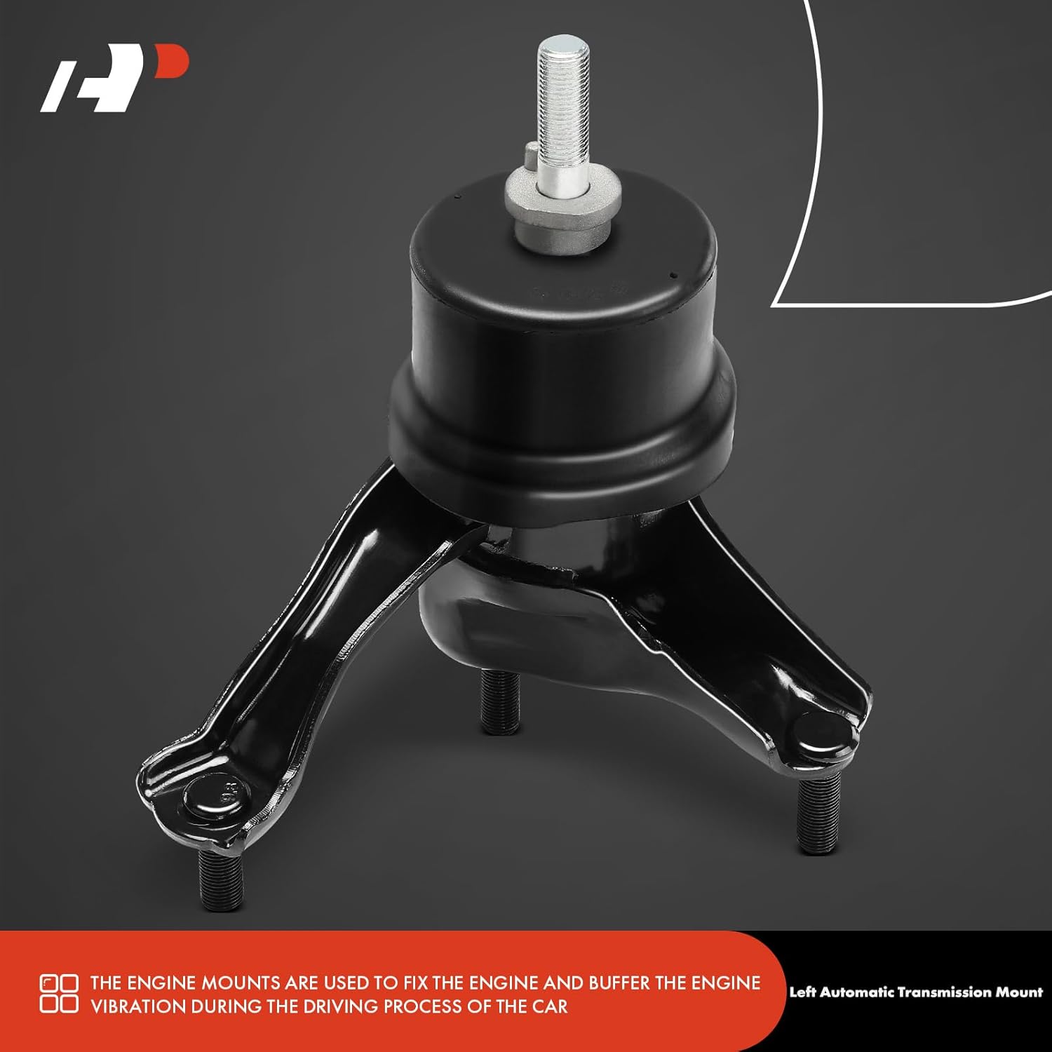 A-Premium 5PCS Engine Motor Mount Transmission Mount and Torque Strut Mount Set Compatible with Toyota Highlander 2014 2015 2016 3.5L, AWD/FWD, Replace# 1236231040, 1237228200