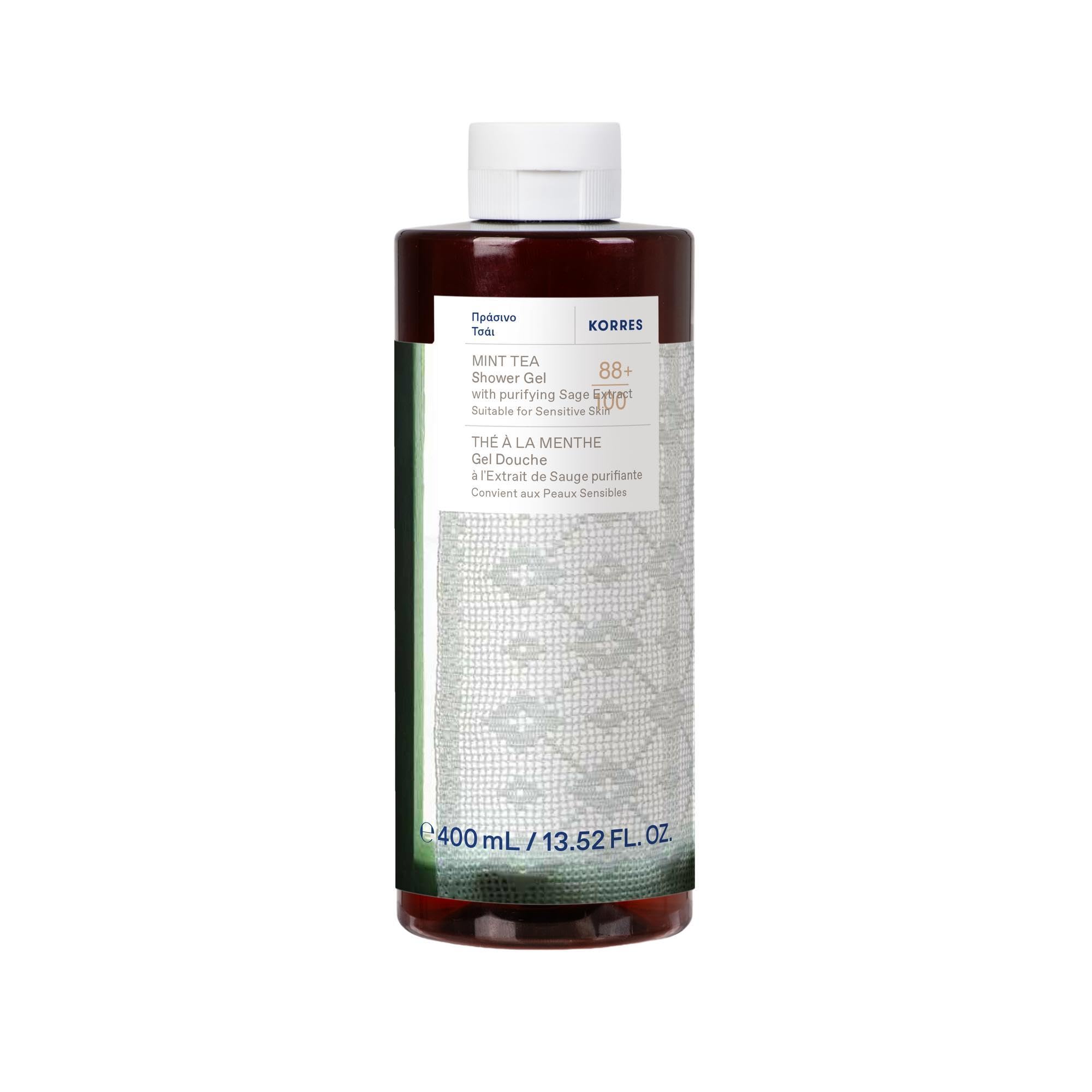 KORRES Mint Tea Shower gel, bergamot 400ml