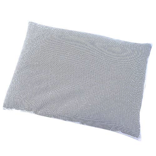 枕 パイプ 洗える 日本製 高さ調整 消臭 抗菌 パイプ中芯枕 35×50cm 約1.3kg 活性炭パイプ ブラック 高さ調節可能 まくら 国産 活性炭 黒 通気性 丸洗いOK ウォッシャブルの商品画像（Amazon）