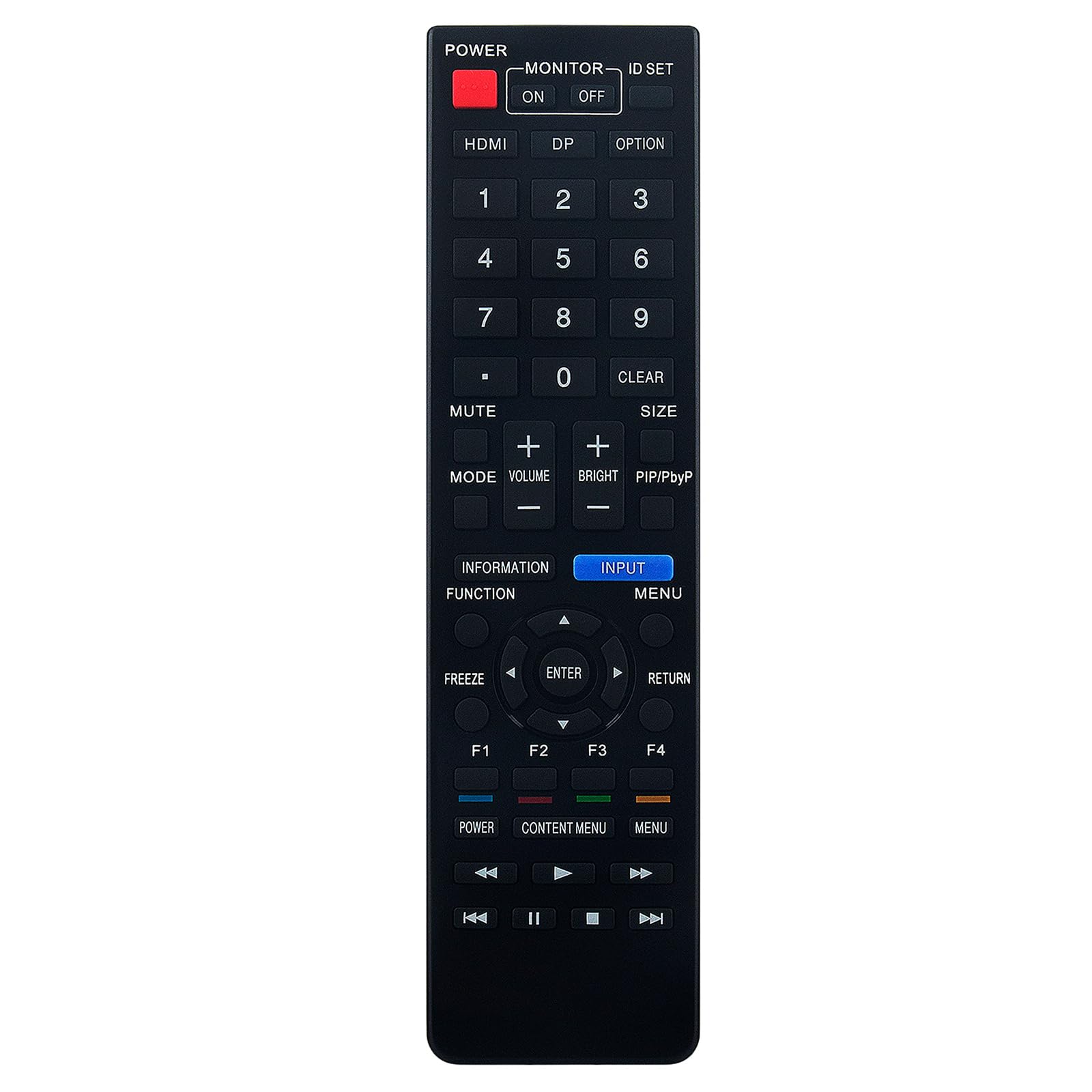 Amazon | RRMCG1019MPPZ 交換用リモコン Sharp Monitor 4K Ultra HD 