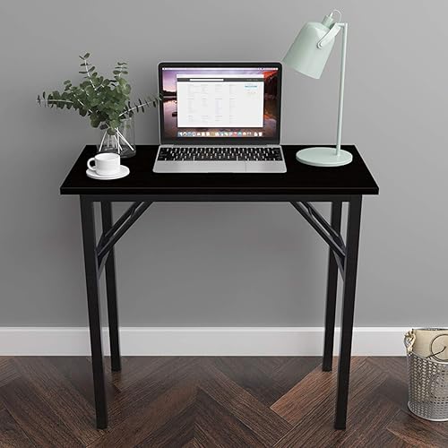 Miniatura 3 de sogesfurniture BHUS-AC5-NEW - Escritorio para computadora, mesa plegable (31.5 pulgadas, negro)