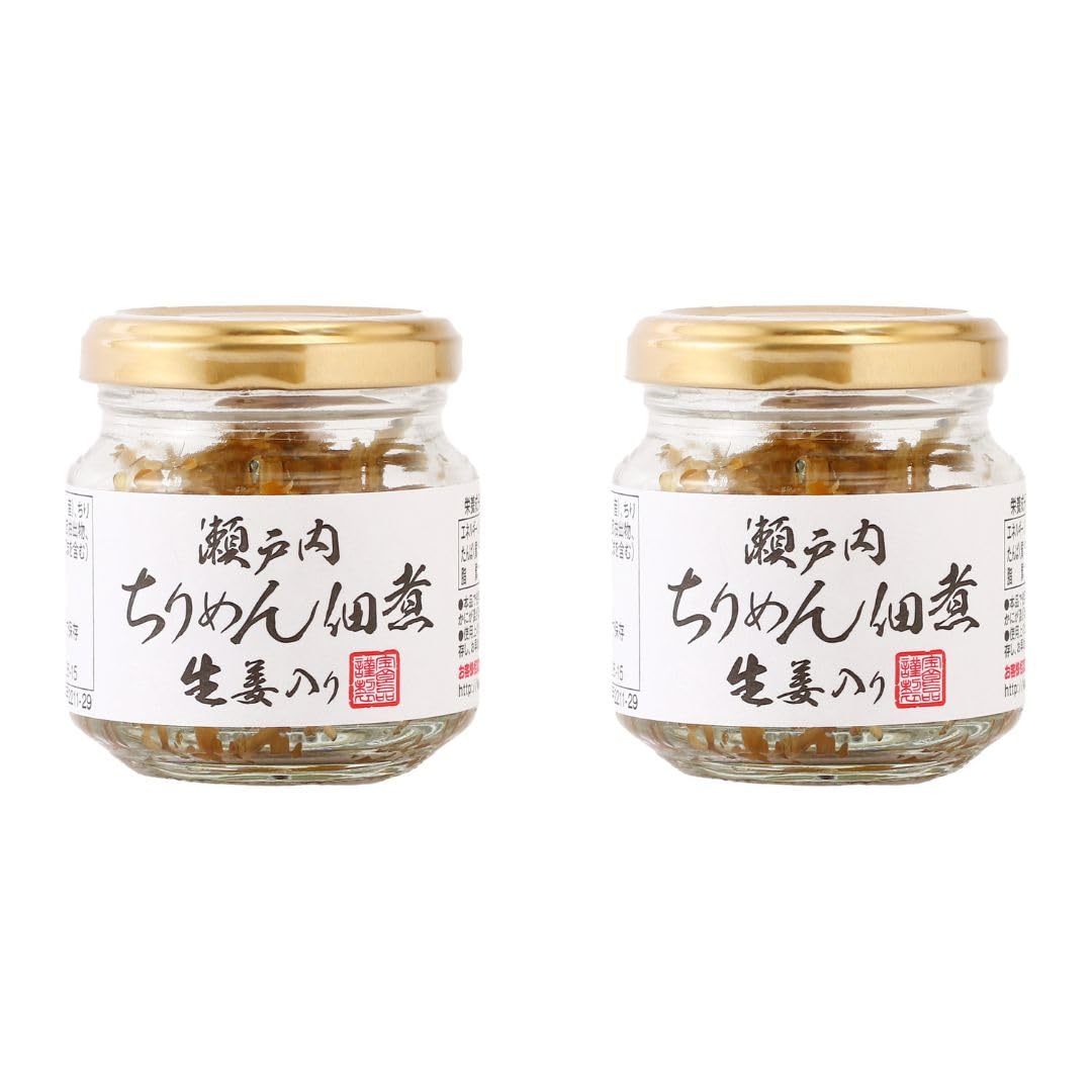 生姜ちりめん瓶詰め Amazon | 宝食品 瀬戸内ちりめん佃煮 生姜入り 40g×2個 無添加 ご飯の