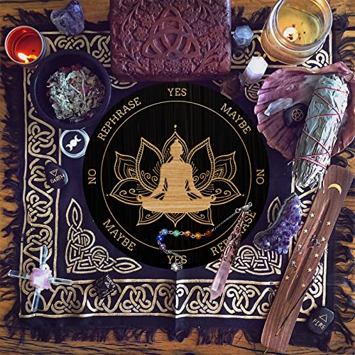 AHANDMAKER Lotus Buddha Pendulum Board - Image 3