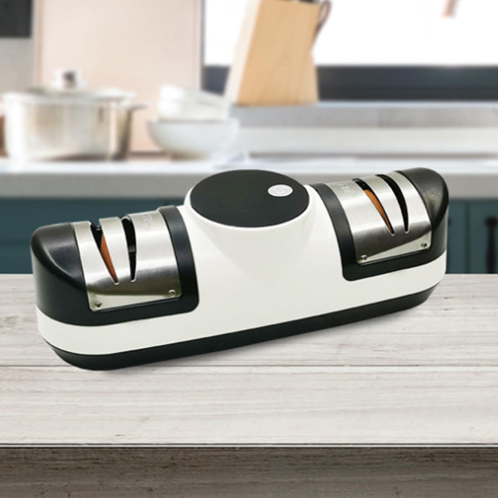 Afilador de Cuchillos Eléctrico, Afilador de Cuchillos de Cocina, Pulidor de Cuchillos de Cocina, Accesorio de Piedra de Afilar Eléctrica para Restaur