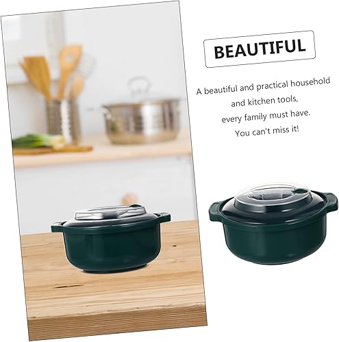 Miniatura 7 de Cuenco de preservación de microondas Recipiente de vapor para microondas Tazón de sopa Microondas Cuenco de cebolla francesa Tazón de mezcla