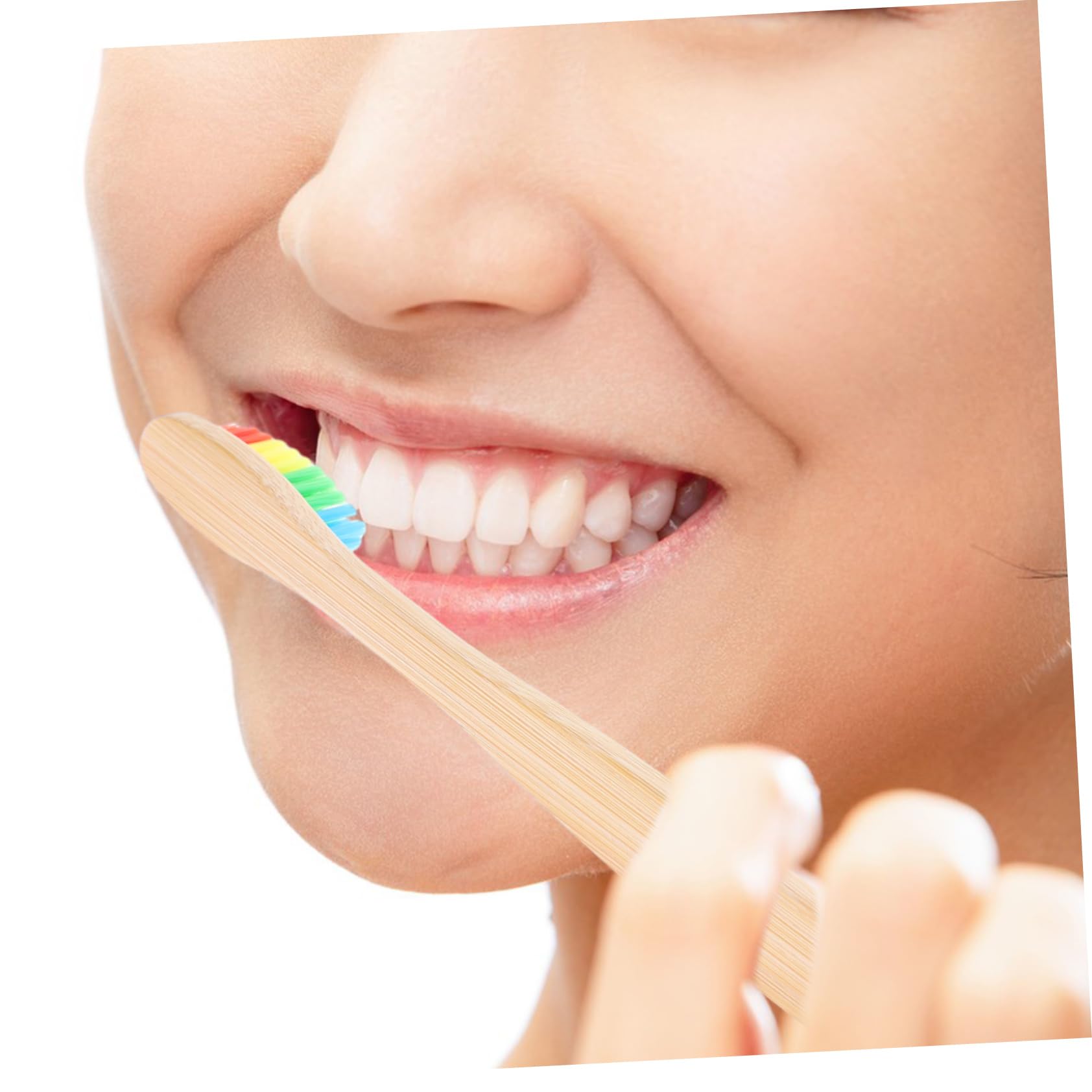 Didiseaon 5 Set Spazzolino Da Denti in Carbone Di Bambù Mini Maneggiare Lo Spazzolino Da Denti Kit Spazzolino Viaggio Spazzolino Denti Setole Morbide Viaggio Spazzolino Da Denti 6 Pezzi * 5