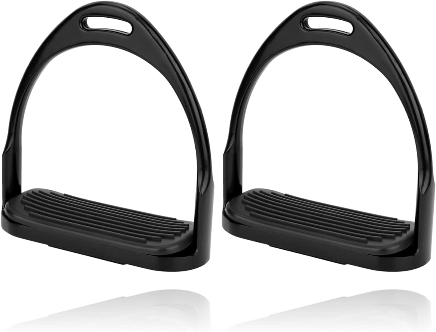 Western Stirrups Horse Riding Stirrups,Aluminum Stirrup Die Casting Technology Horse Saddle Stirrups One Sided Load Capacity Of Over 300KG English Stirrups Horse Riding Tool Accessories For Training