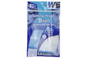 Tabs Tape Walker Tape 72 Tabs Minis: Double-Sided, Ultra Strong Hold for Hair Replacements
