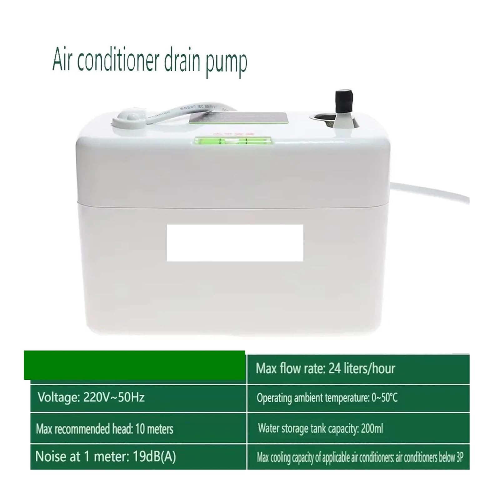 Pompa condensa PC-24A con sistema di atomizzazione for condizionatore d'aria 1-3P