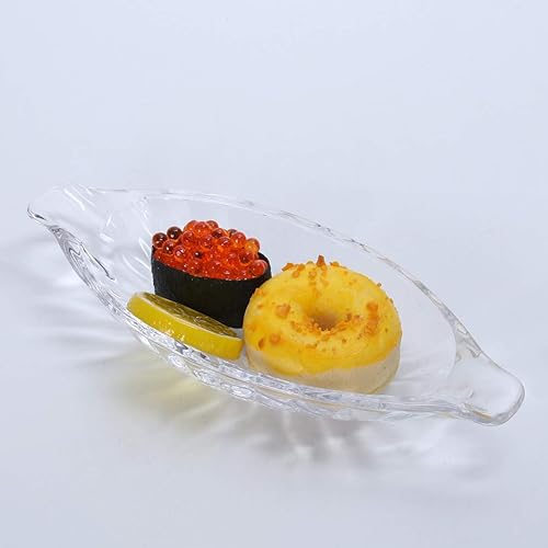 Miniatura 3 de Yardwe Crystal Postre Cuencos de postre de cristal con pies taza de postre de postre con forma de jarrones de yogur para servir cuencos de mezcla de