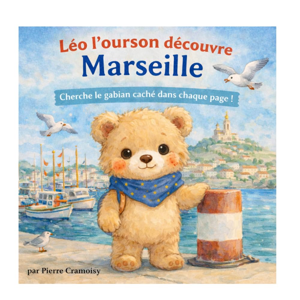 Léo l'ourson découvre Marseille (Léo l’ourson visite la France)