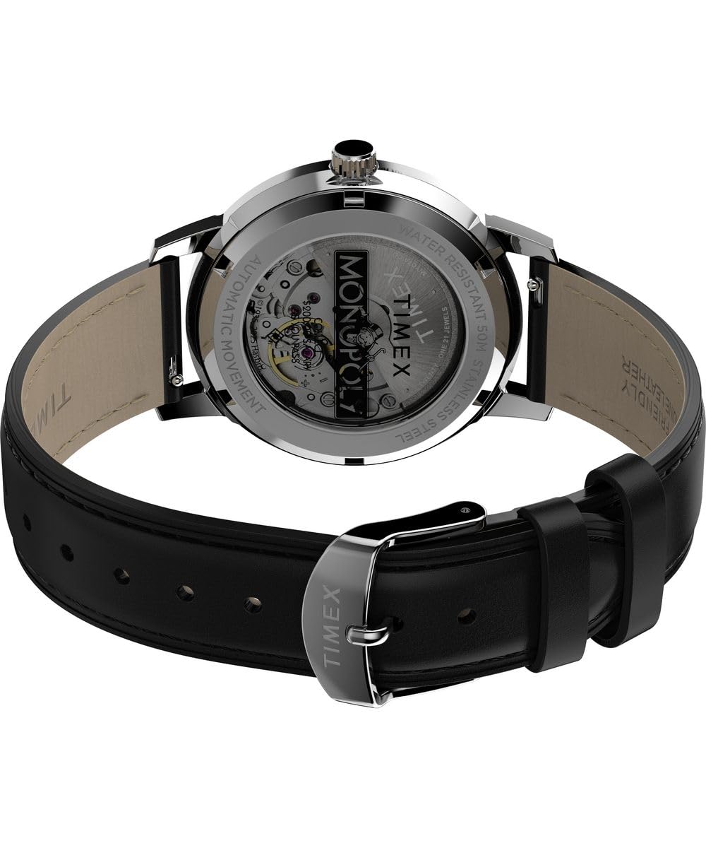 Timex Orologio da polso analogico automatico X Monopoly