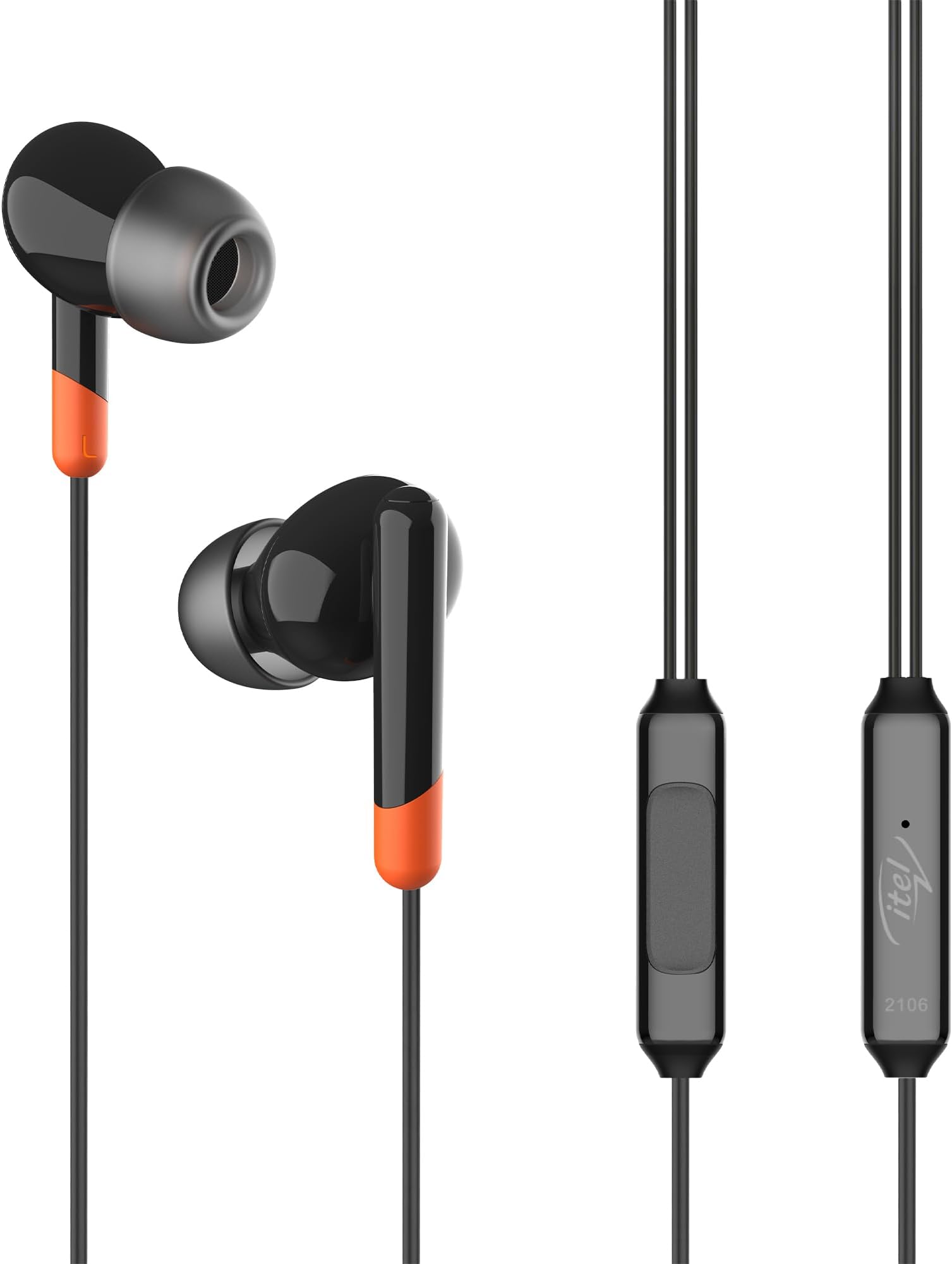 IEP-12 Wired Earphone (Black)