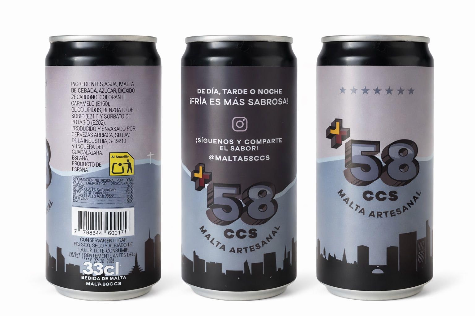 +58 CCS Malta Venezolana - Pack de 24 unidades