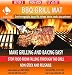 LAVASTO BBQ Grill Mat Set of 2 reusable non-stick mat as seen on TV heavy duty grilling mats