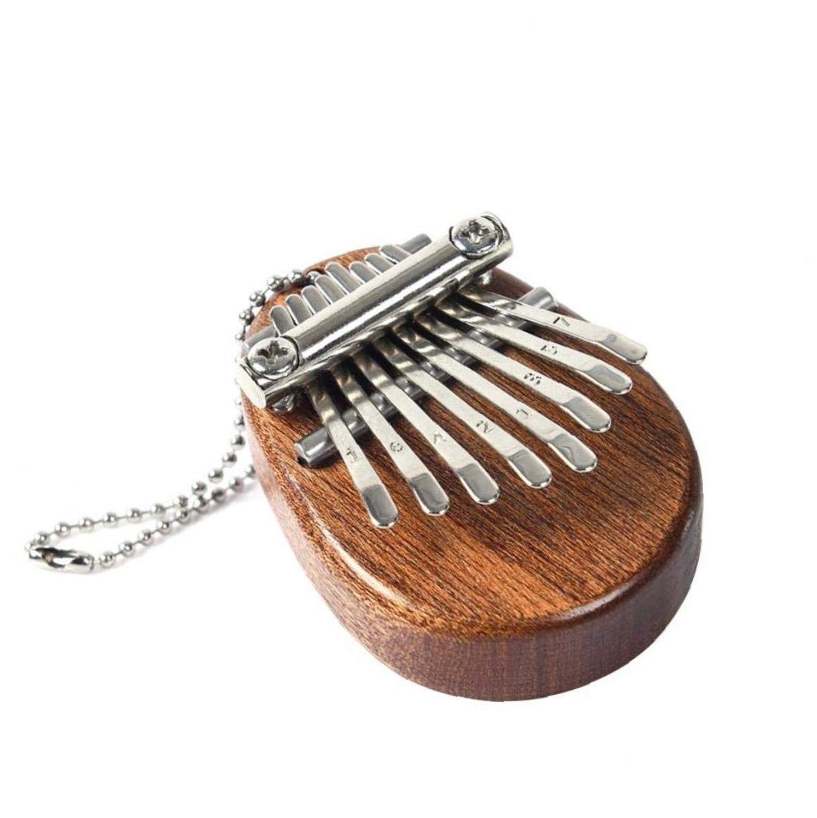 Casecover B 8 Keys Kalimba Mini Kalimba Portable Thum Piano Finger Percussion Keyboard Pocket Kalimba With Pendant For Kids