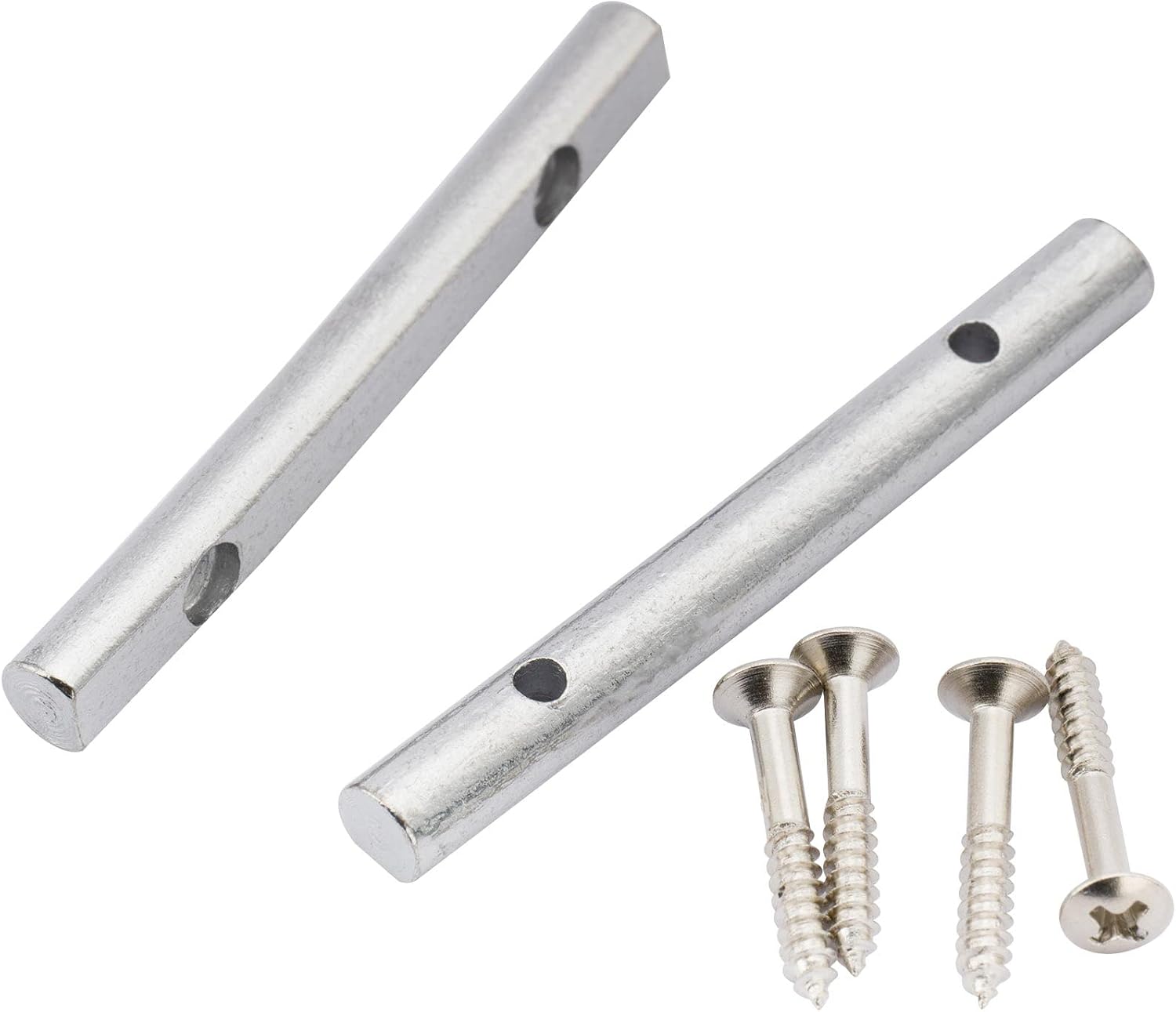 Musiclily Copper String Retainer Bar for Floyd Rose Tremolo System Electric Guitar, Chrome (Pack of 2)