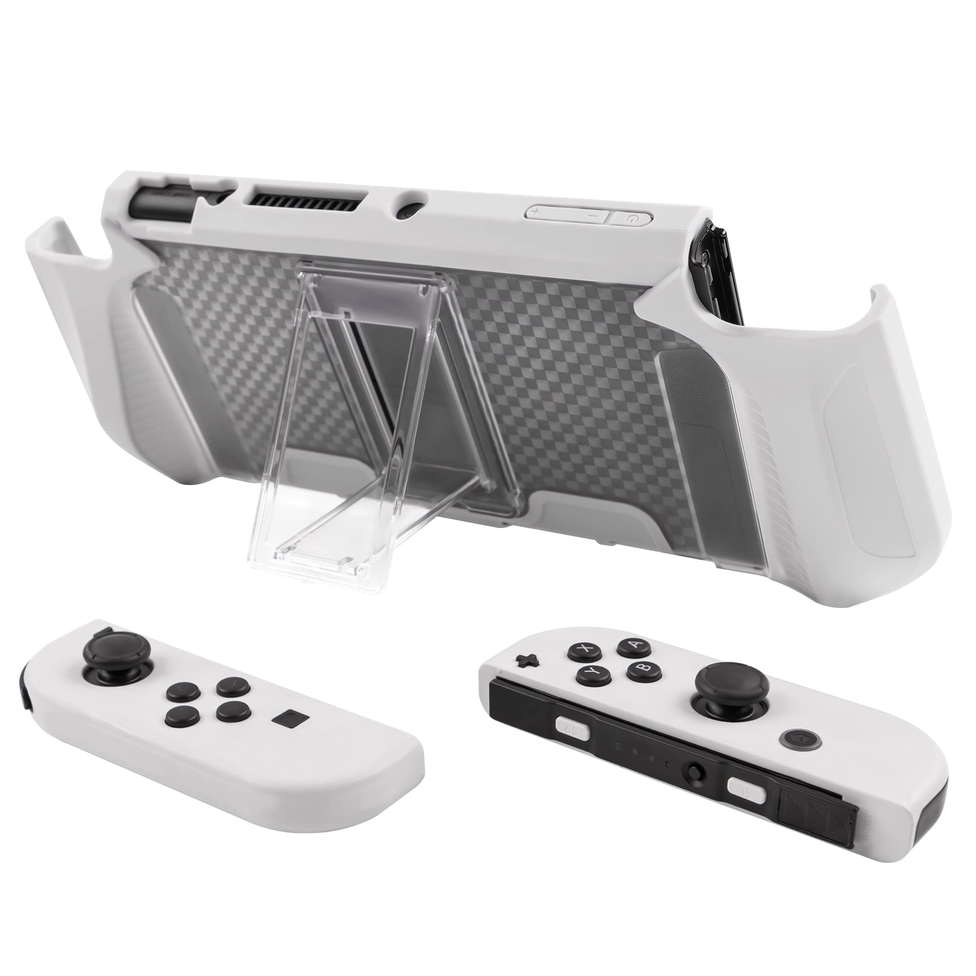 Amazon | Switch Oled カバー スイッチ 有機ELモデル ケース 一体式 