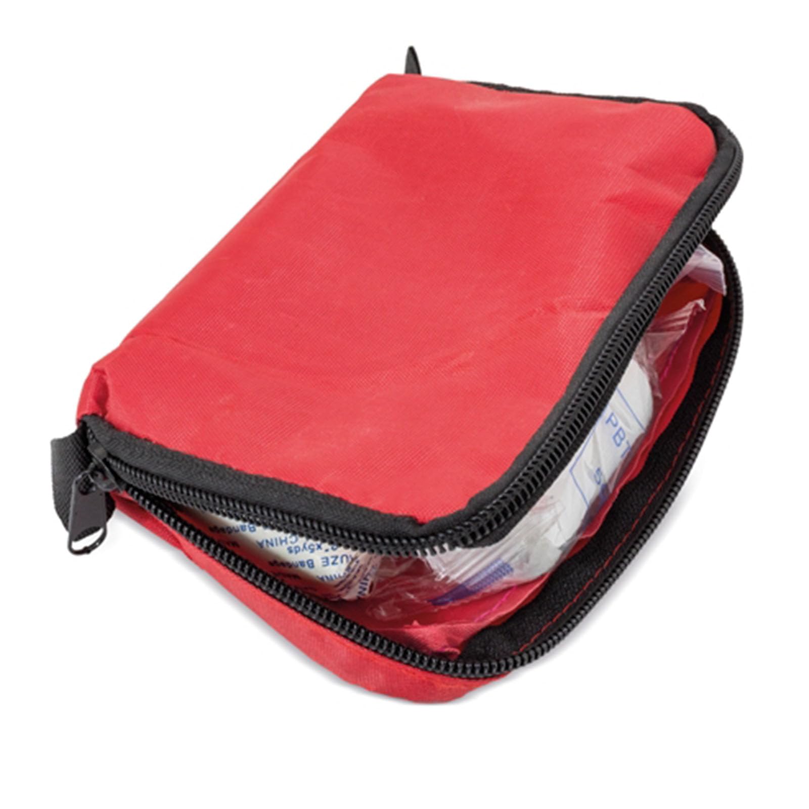 Adri - Kit de Emergencias + Primeros Auxilios - Chaleco Reflectante de Seguridad + Bolsa de almacenamiento + Martillo de emergencias + Botiquín (4)