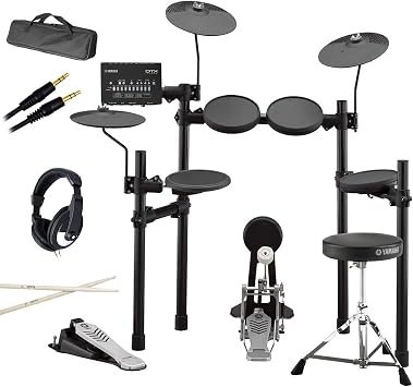 Yamaha DTX452KS Home Practice 7-Piece Set, Electronic Drum Set, Yamaha