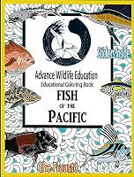 Fish of the Pacific, Advance Wildlife Education Educational Coloring Book 1954836058 Book Cover