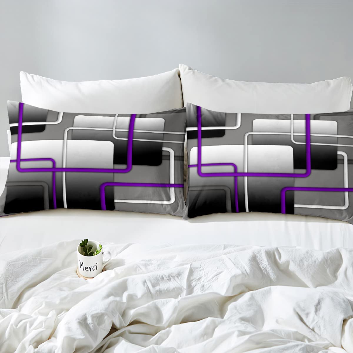 Set di biancheria da letto con motivo a pallavolo, con