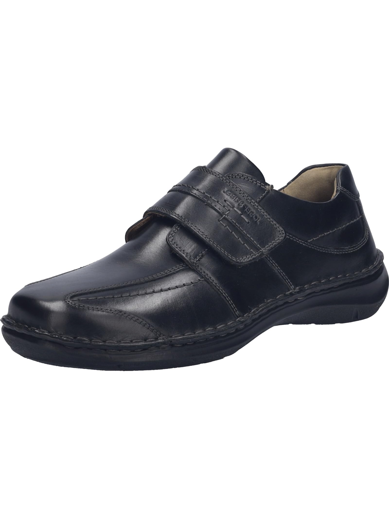 Josef Seibel Herren Kletthalbschuhe New Anvers 02,Weite K (Extra weit),Wechselfußbett