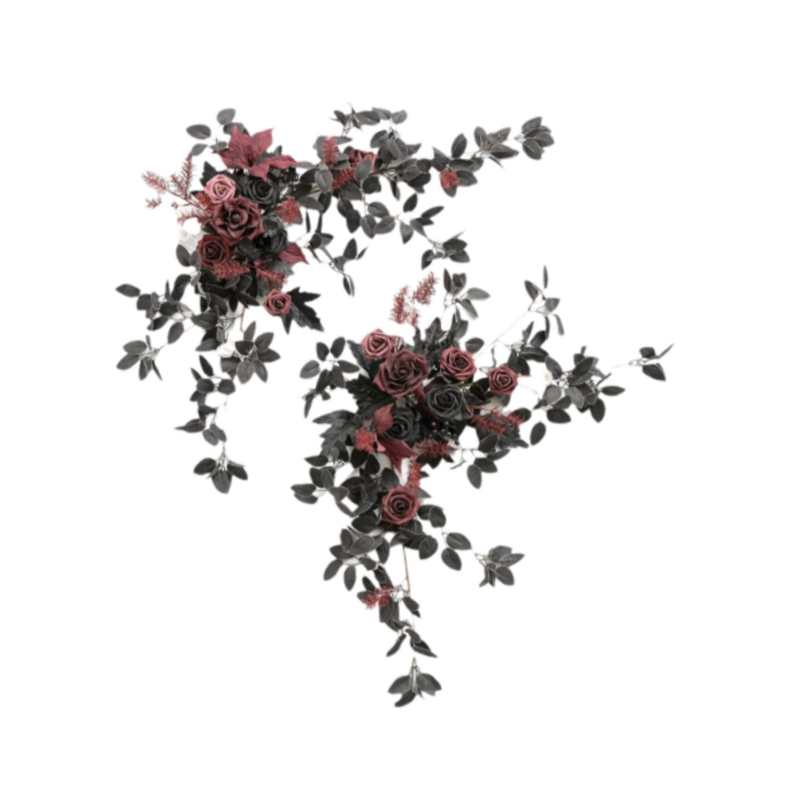 Zambuph Wedding Arrangements Corner Flower Row Backdrop Garland Adding Romantic Creating Memorable Experiences Wedding Arrangements Decorative Crafting