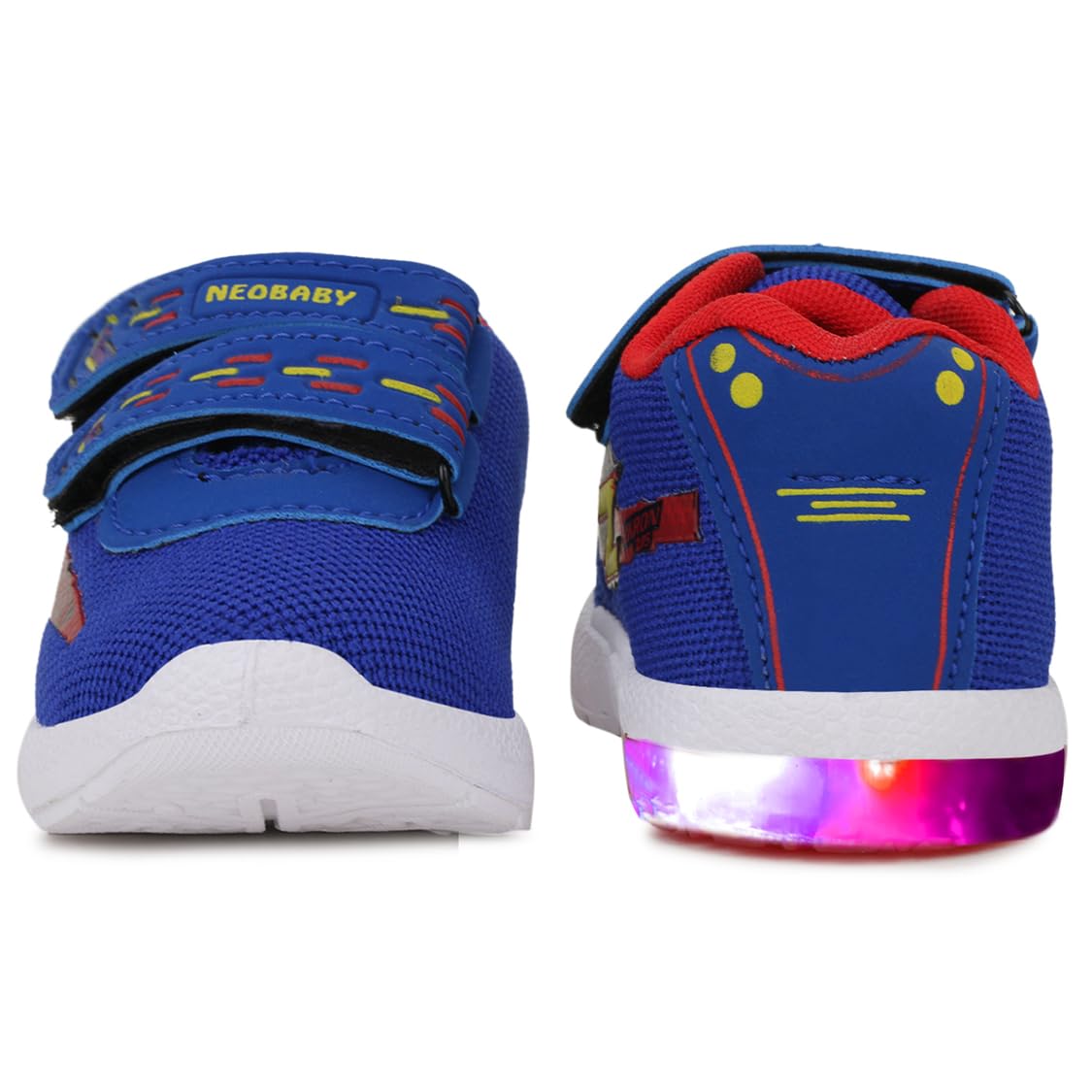 NEOBABY Fashion LED Lighting Shoes for Kids 9 Months to 6 Years Boys & Girls 5 61Qed86cFdL. SL1125