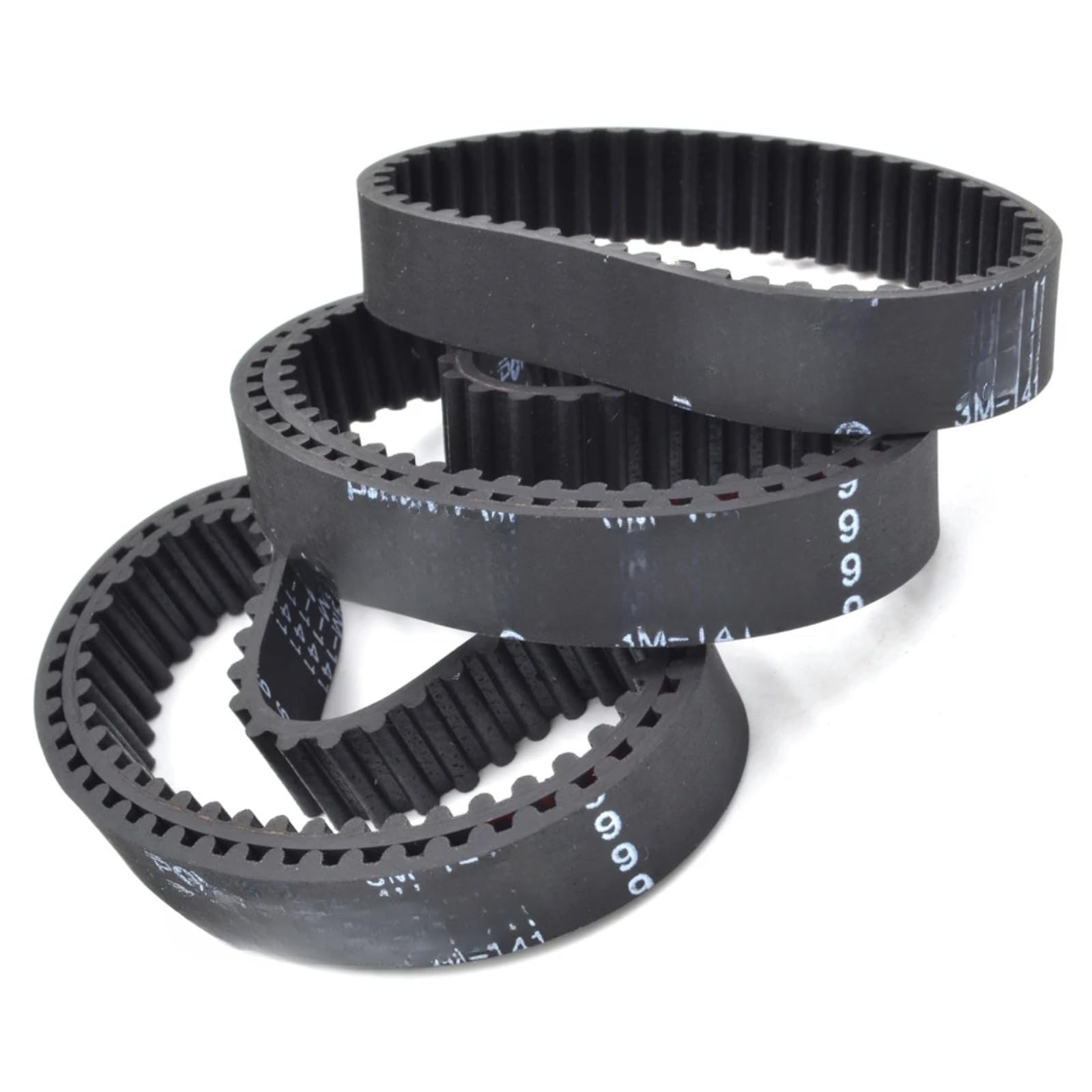 HTD3 meters Caucho Correa dentada Ancho 6-30mm(6mm; 123-300CM-(41 Teeth); 2pcs)