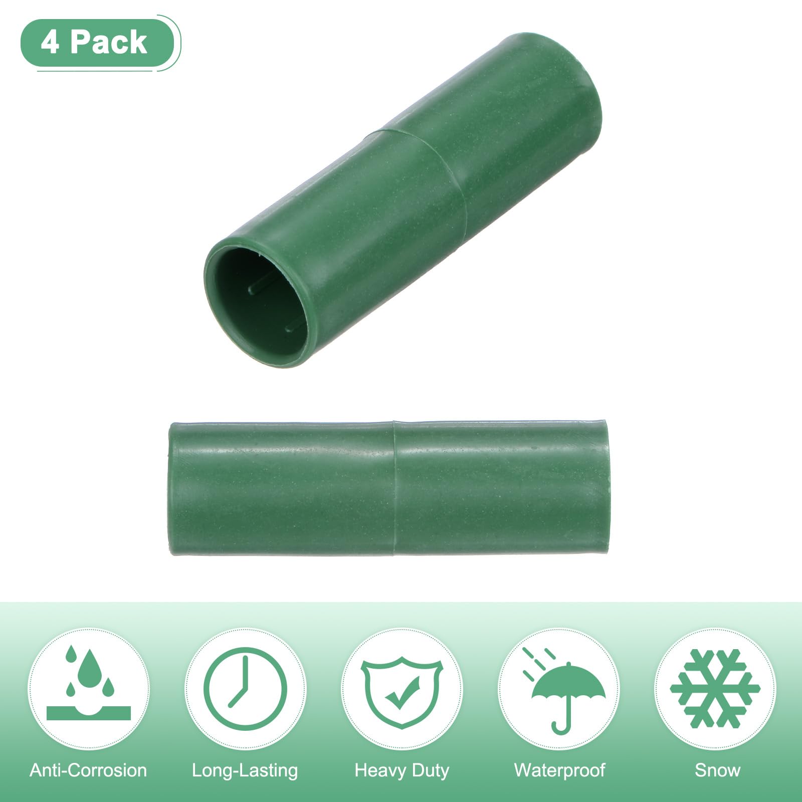 M METERXITY 4 Pcs 16mm Greenhouse Frame Building Connectors - Image 2