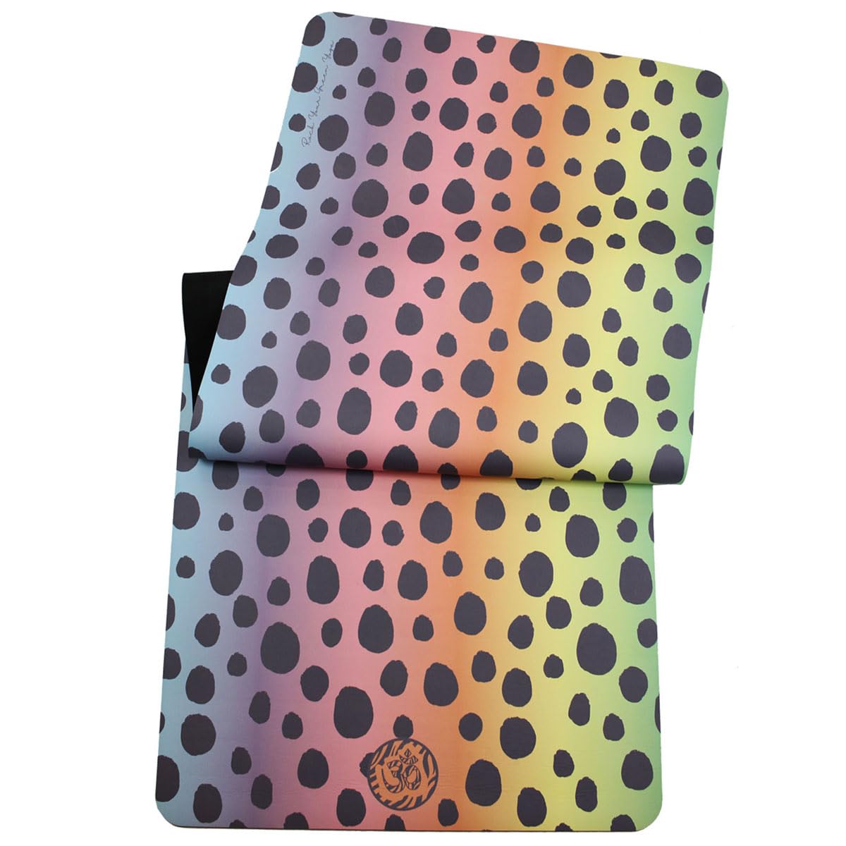 EL YOGA MOLA - Tappetino yoga colorato antiscivolo, alta qualità, vegano e dal design esclusivo. 183 x 68 cm, spessore 0,5 cm, tappetino morbido e confortevole per gli esercizi