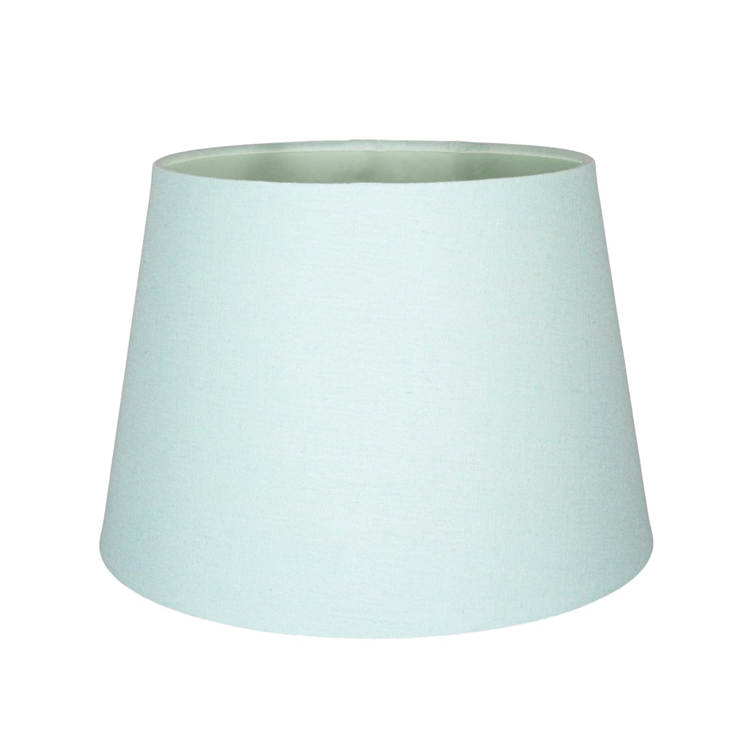 Happy Homewares Traditional 8 Inch Duck Egg Linen Drum Table/pendant Lamp Shade 40W Maximum from B&Q