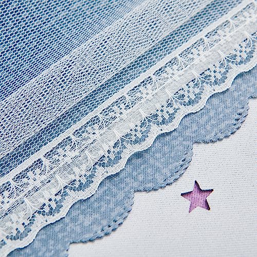 Image of XiDi Curtains for Bedroom Decor, Rainbow Purplgreen grey52 /54