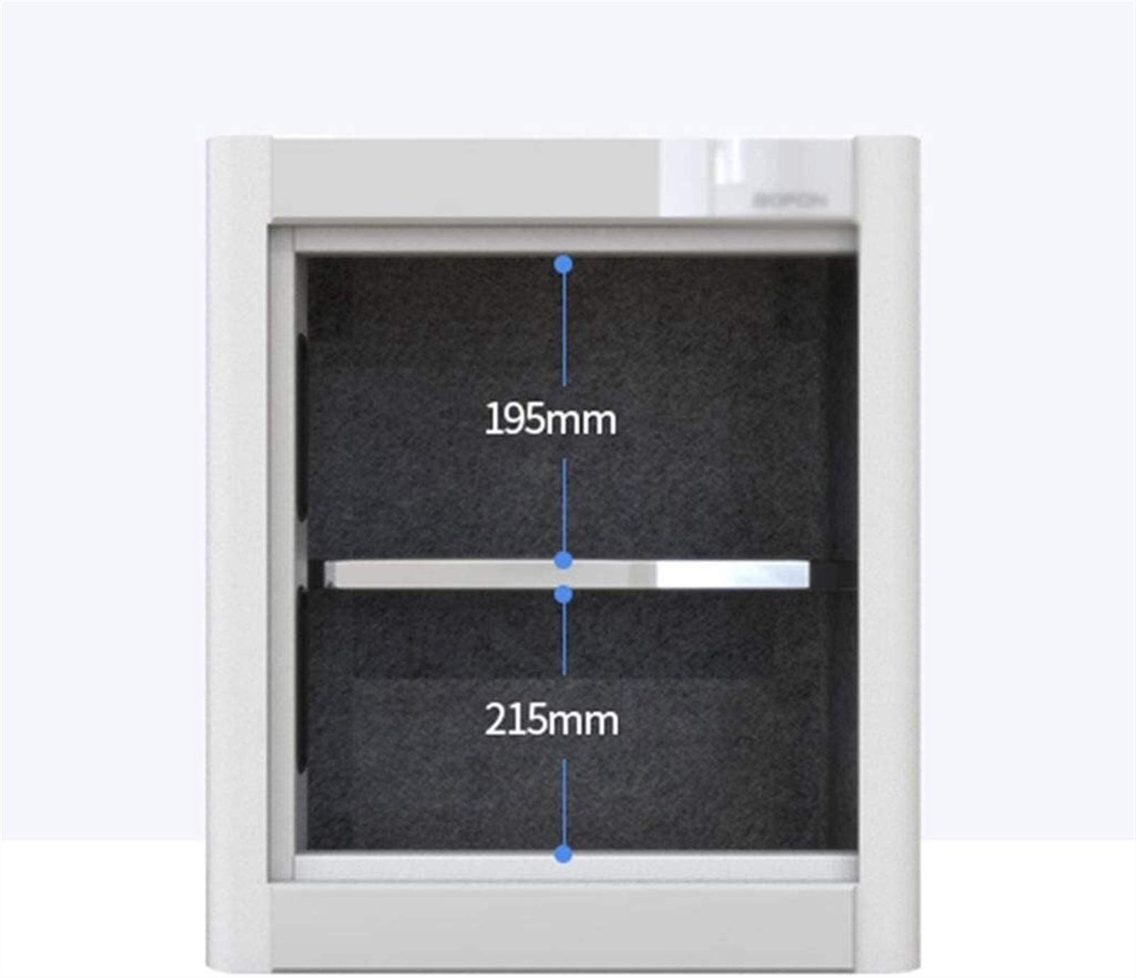 Caja fuerte ignífuga impermeable de gran capacidad, cerradura electrónica de contraseña y huellas dactilares para oficina en casa, armario antirrobo para dinero en efectivo, objetos de valor y