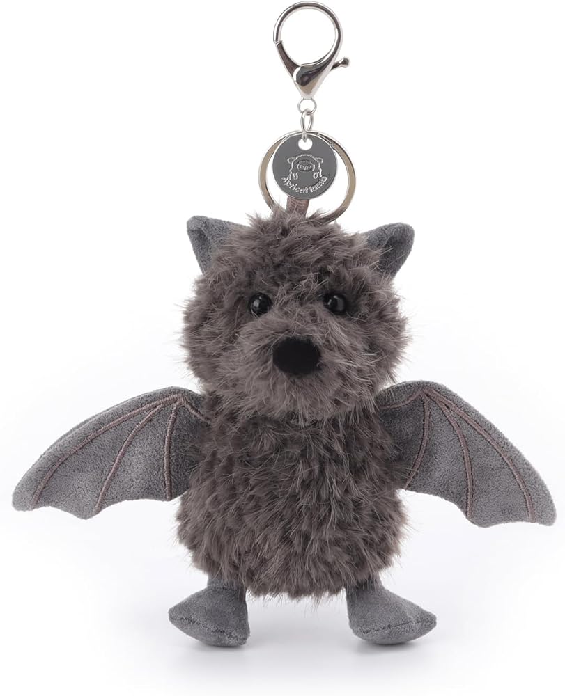 Amazon.com: Apricot Lamb Mysterious Bat Cute Keychain, Soft