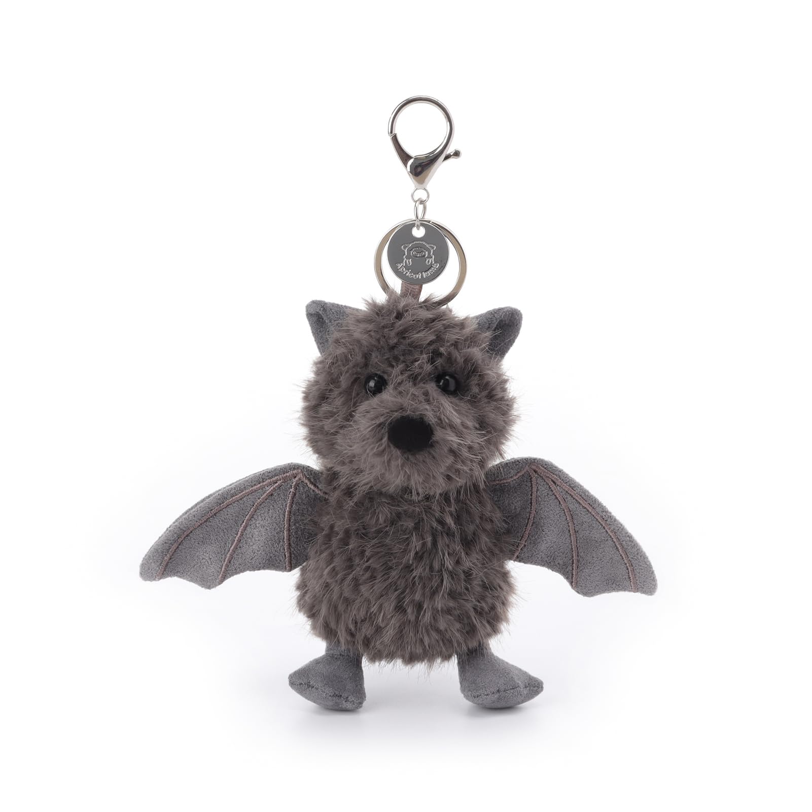 Amazon.com: Apricot Lamb Mysterious Bat Cute Keychain Soft Stuffed