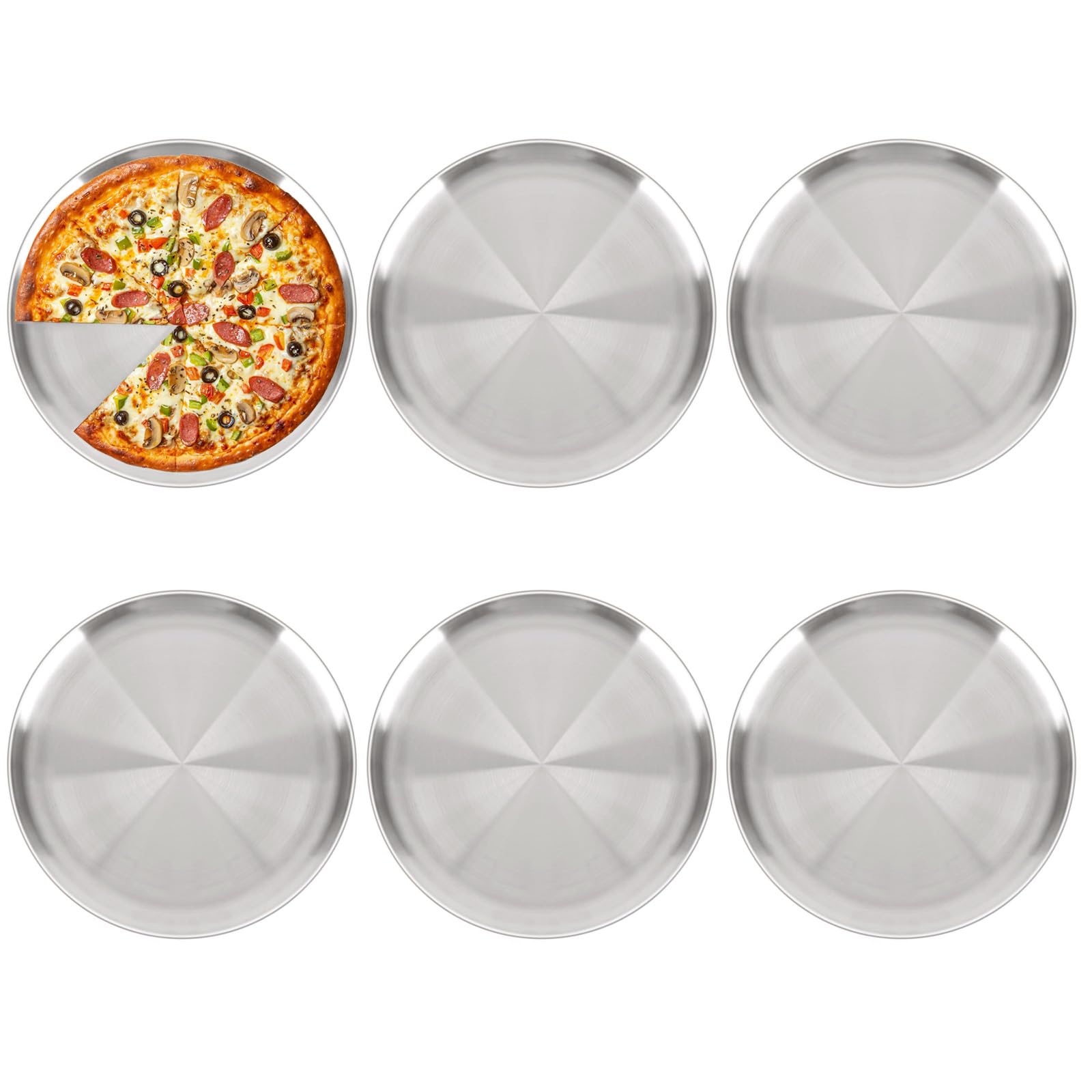 Accesorios Pizza Molde Redondo Para Pizza De 30 Cm - Bandeja De Horno Antiadherente Y Duradera Air Fryer