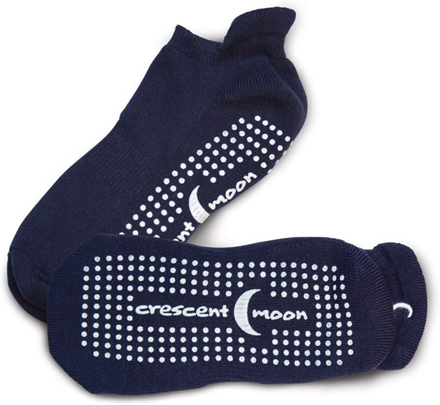 Crescent Moon ExerSocks (3-pack) Non-Slip Grip Socks