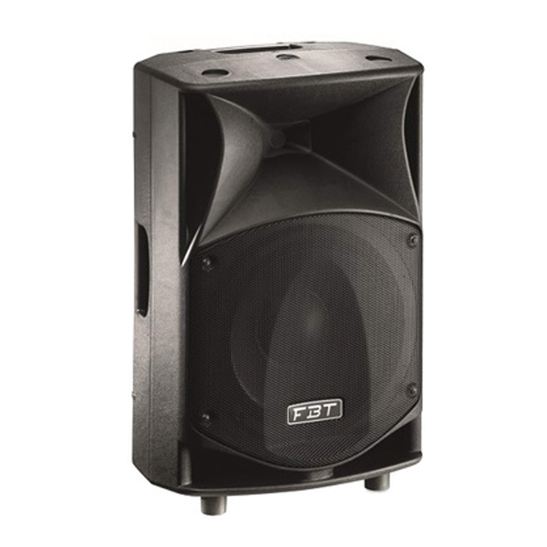 FBT J MAXX 114A + FBT V64 - Cassa Monitor Diffusore Attivo a 2 vie da 1400/400W peak LF/HF, Nero + Cover FBT V64, Nero