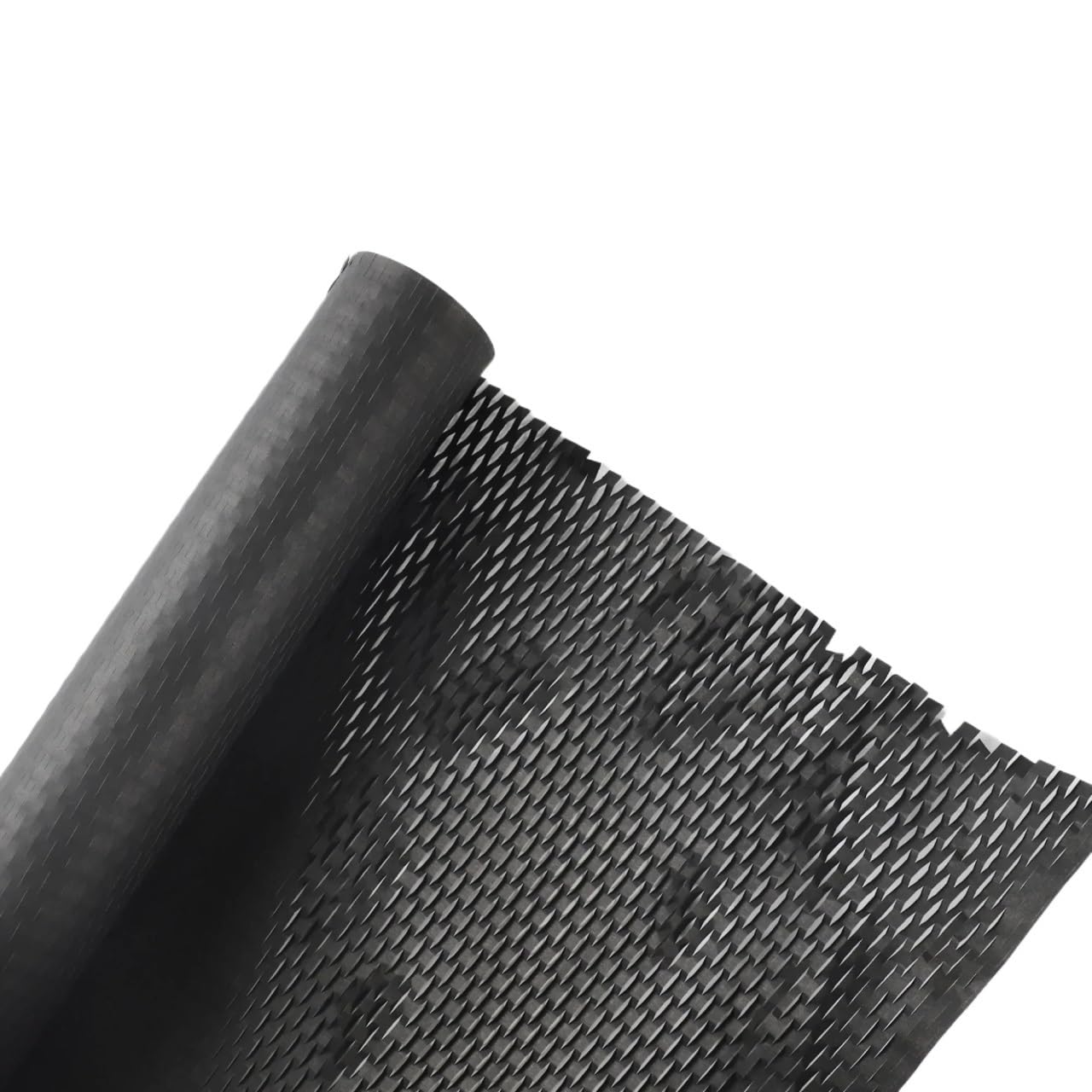 Honeycomb Paper Roll 30cmx3.0m Honeycomb Paper For Cushioning, Crash Protection, Transport Packaging(50cmx10m Black)
