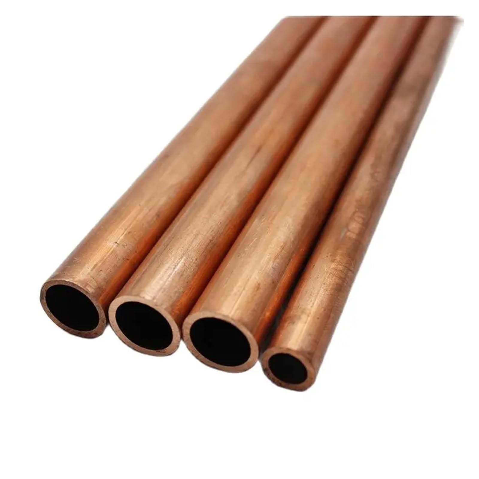 RAHBI Tubo de cobre OD 15 mm 16 mm 17 mm 17,5 mm 18 mm 19 mm 20 mm leisurely (Size : 15x0.5x100mm 5pcs)