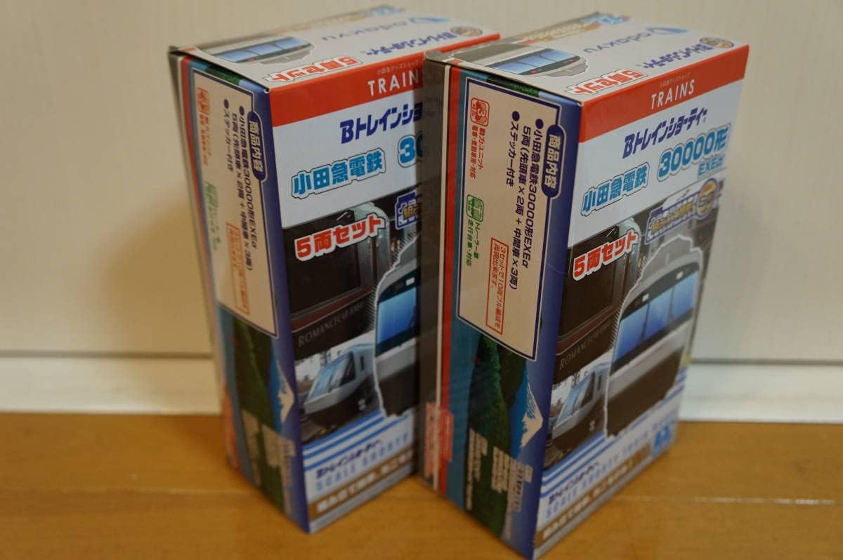 Bトレインショーティー小田急30000形 EXE 5両セット Bトレ 小田急電鉄 30000形 EXE α 5両セット ×2箱セット B