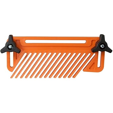 Featherboard Woodworking Tool - Stackable Safety Device For Table Saws & Router Tables, Yellow